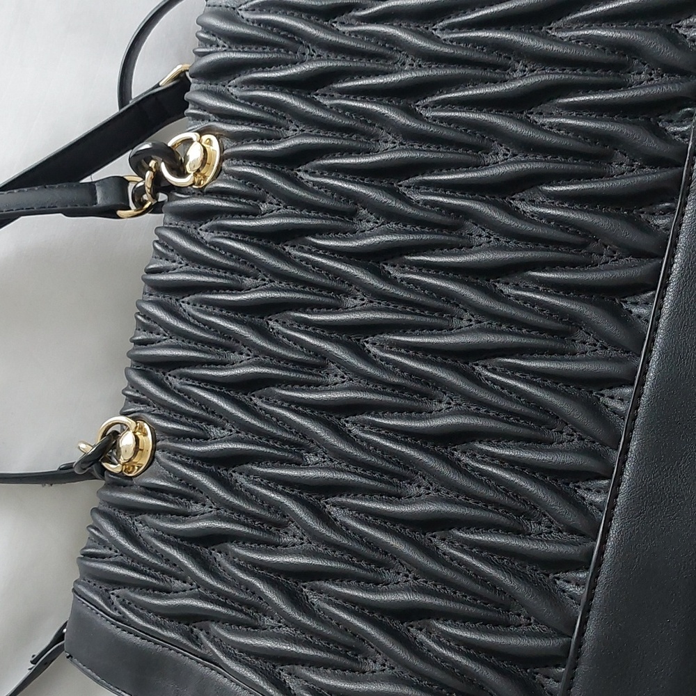 JUSTFAB black/gold purse